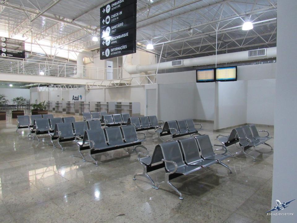 Foto 3 de 10 — Veja fotos do Aeroporto de Araraquara pronto após investimento de R$ 1,6 milhão